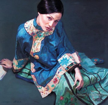 Regarder le chinois Chen Yifei Peinture à l'huile